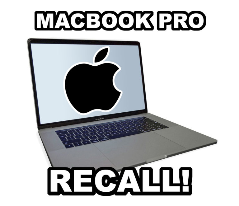 MacBook Pro Battery Recalled Over Fire Risk