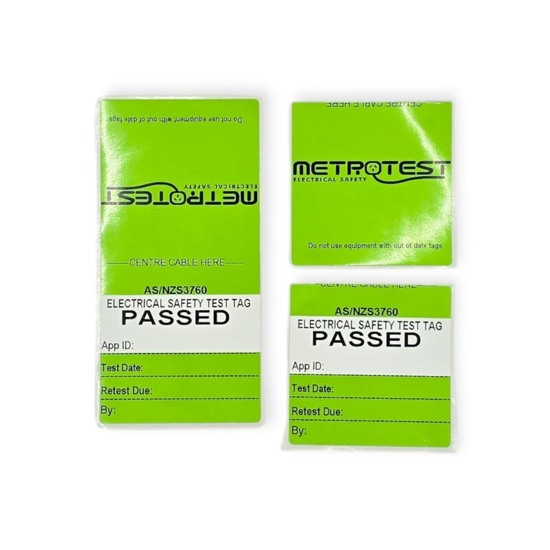 Custom Printed Test & Tag Labels | Metrotest