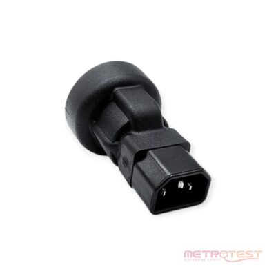 Male IEC to 10 Amp female Standard 3-pin Adapter - Image 3