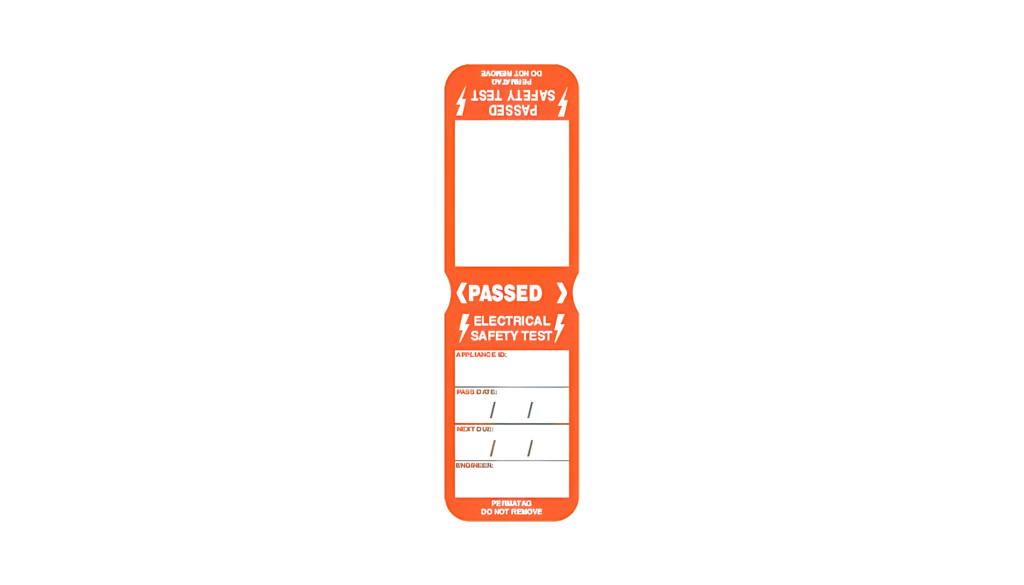 Compliance Tag orange small